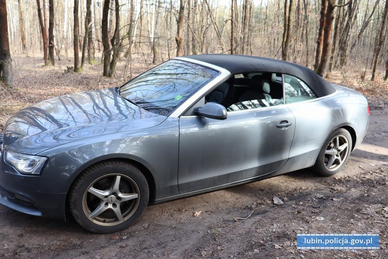 Lubin. Kolejne auto skradzione w Niemczech odnalazło się w Polsce. Zatrzymane aż cztery osoby