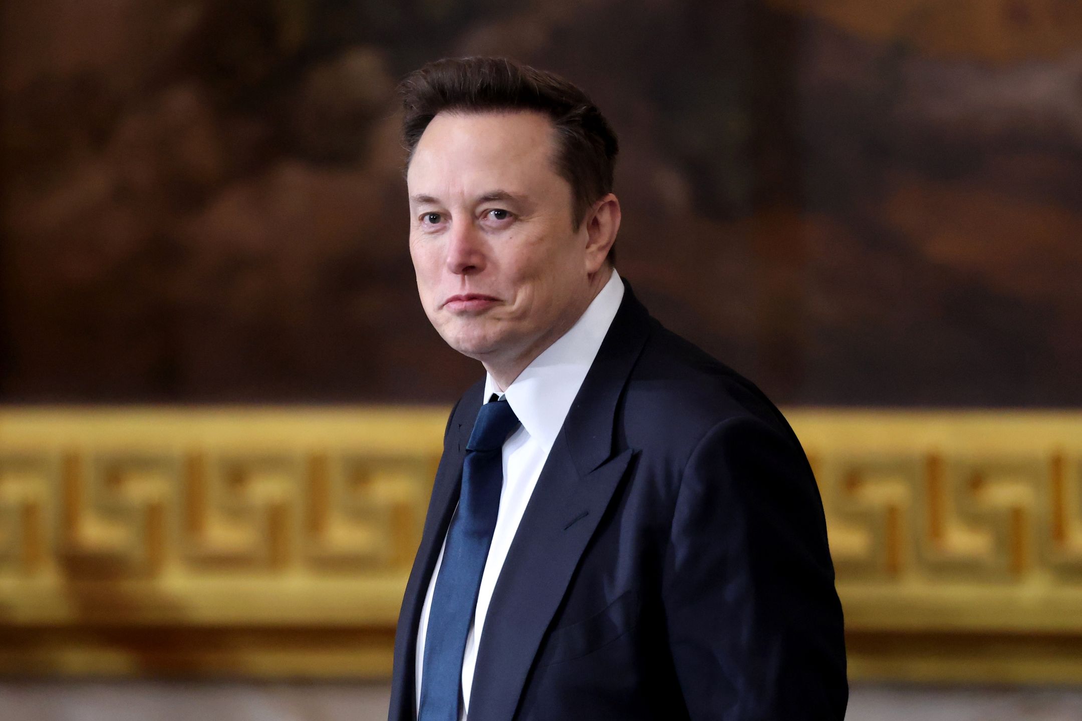 The Inauguration Of Donald J. Trump As The 47th PresidentWASHINGTON, DC - JANUARY 20: Tesla, SpaceX and X CEO Elon Musk arrives for the Inauguration of Donald J. Trump in the U.S. Capitol Rotunda on January 20, 2025 in Washington, DC. Donald Trump takes office for his second term as the 47th president of the United States. (Photo by Kevin Lamarque - Pool/Getty Images)Poolbestof, topix
