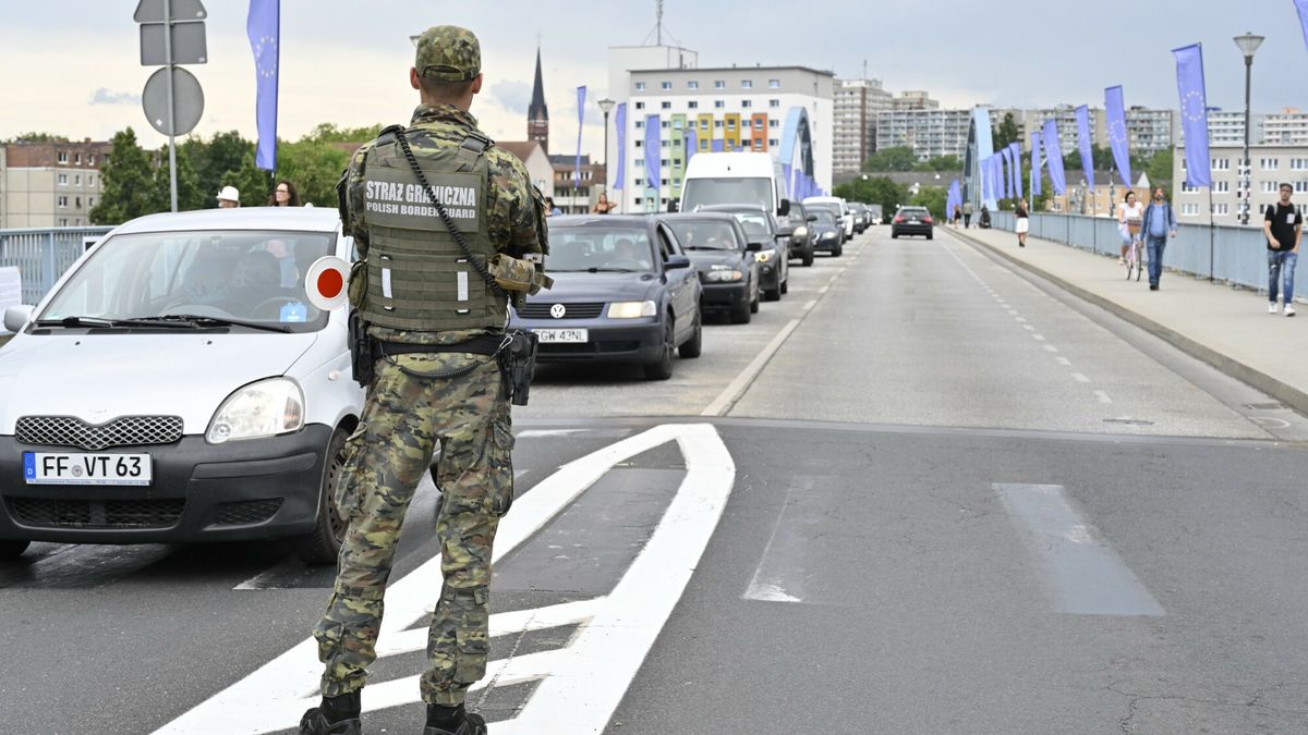 Sytuacja na przejściach granicznych z Niemcami