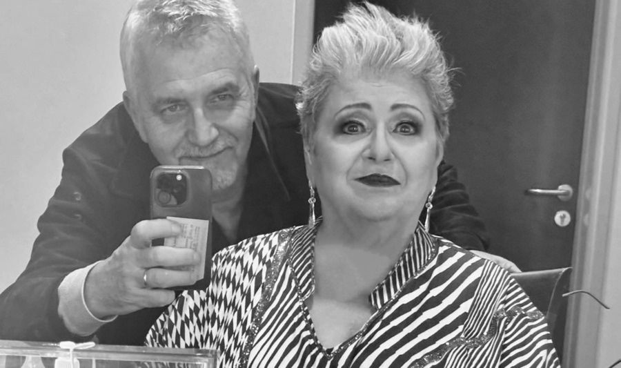 Ewa Bem z drugim mężem, zmarłym w 2025 roku Ryszardem Sibilskim