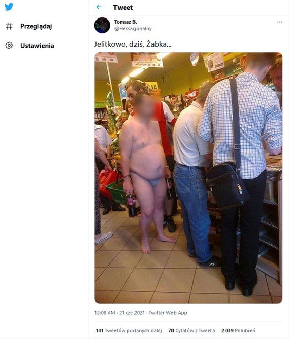 Zdjęcie z Jelitkowa to hit internetu