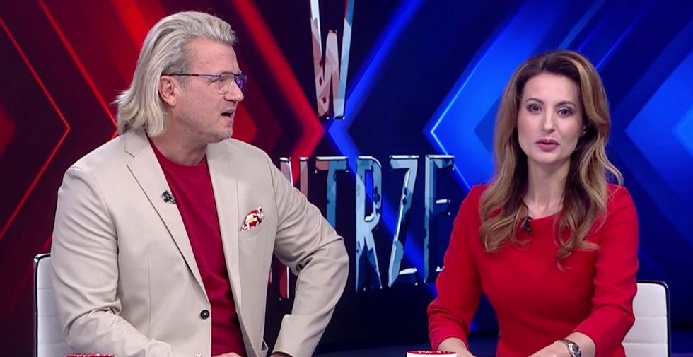 Agneiszka Oszczyk wystąpiła u boku Jarosława jakimowicza w programie "W kontrze"