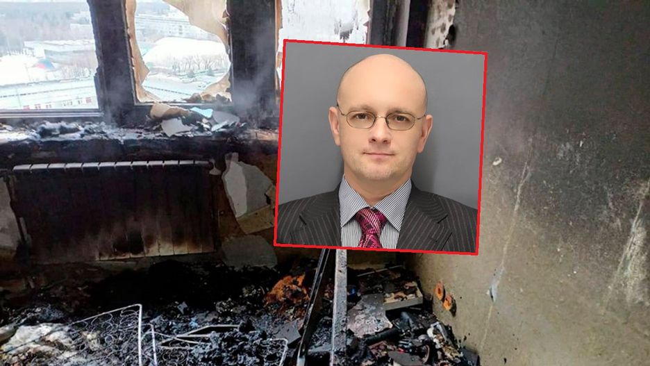 Dmitrij Pawczok i jego spalone mieszkanie
