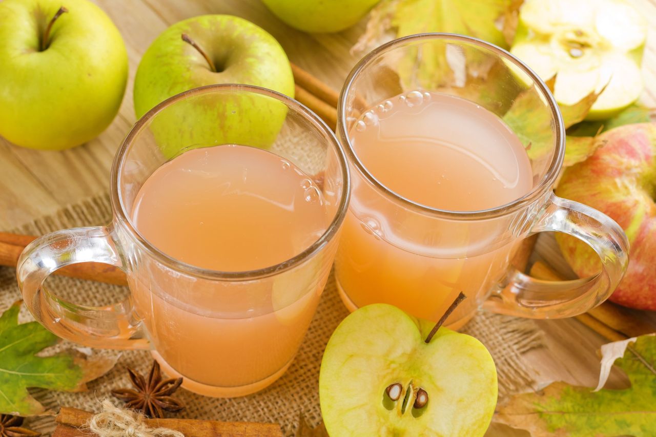 Kompot z jabłek