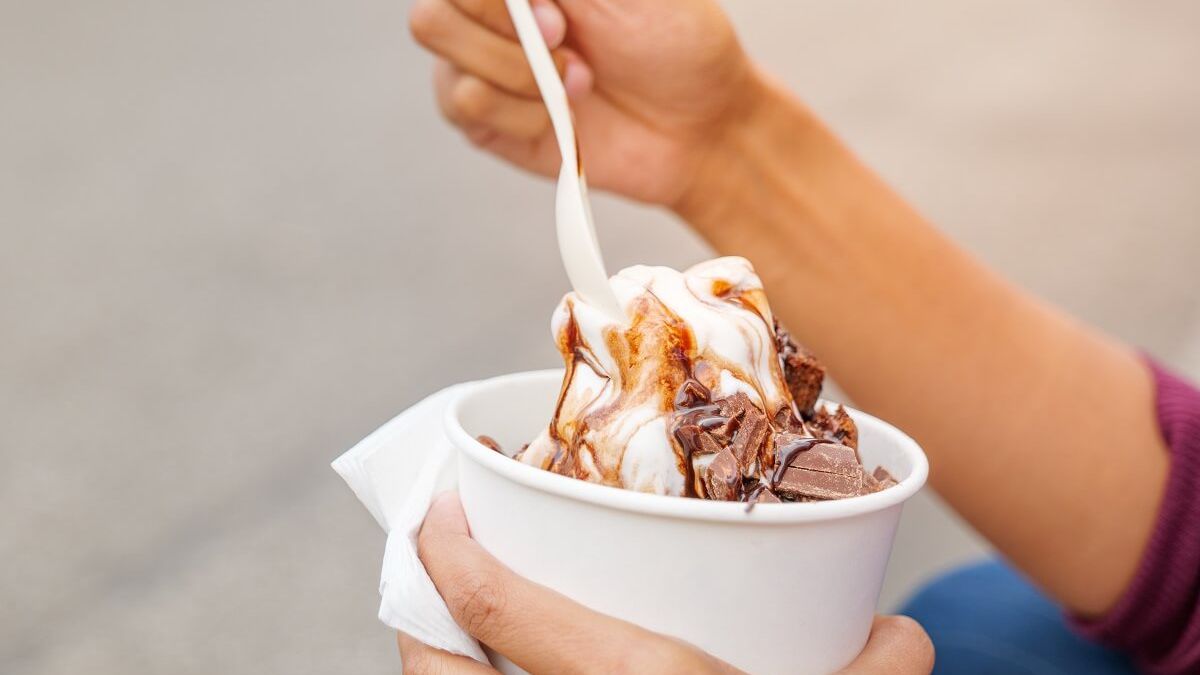 lody w kubeczku