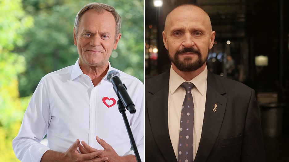 Robert "Dragon" Pietrzyk ochraniał lidera PO Donalda Tuska po wydaniu książki "Szczerze"