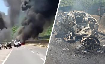 Koszmarny karambol w Meksyku. Byli na pasie awaryjnym, wjechał w nich TIR