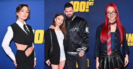 Celebryci od Sasa do Lasa szturmują ściankę na premierze filmowej: Wojtek Gola z Sofi, Natsu, Wersow z Frizem, Monika Kociołek...