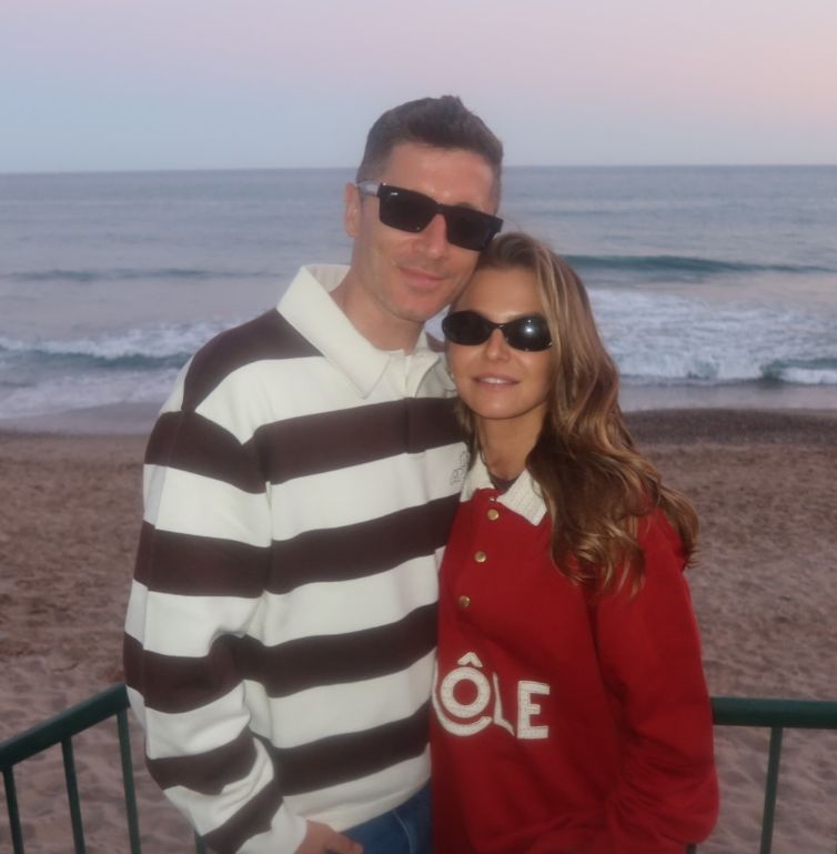 Anna Lewandowska z Robertem