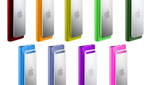 iPod shuffle 3g w kolorach tęczy 1