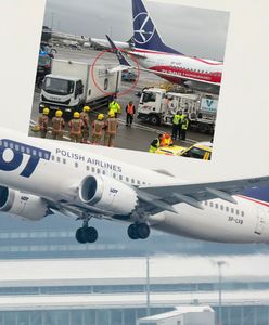 Samolot PLL LOT uszkodzony w Londynie. Lot odwołany