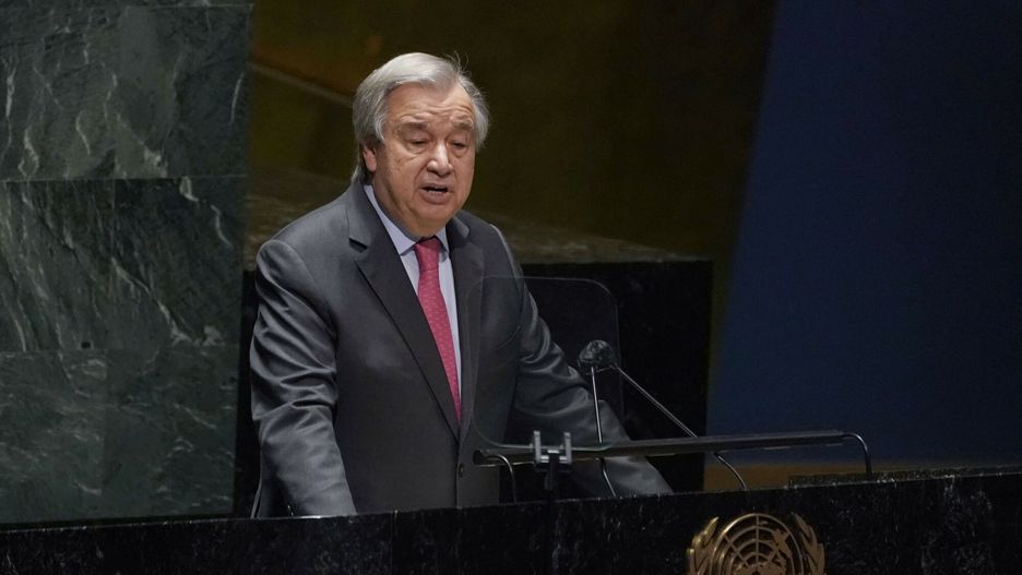 Sekretarz generalny Organizacji Narodów Zjednoczonych Antonio Guterres
