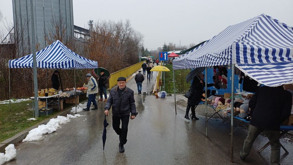 Tak wyglądał handel w Opatowie w środę 26 listopada