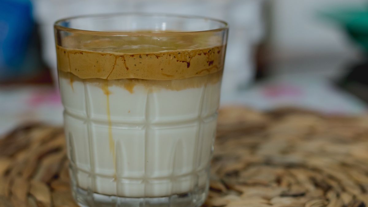 Mrożona kawa proteinowa