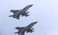 Tureckie F-16 zestrzeliły drona nad Morzem Czarnym