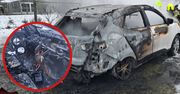 Pożar Hyundaia w Dziembowie. Interweniowały dwa zastępy OSP