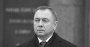 Białoruskie media: zmarł minister spraw zagranicznych Uładzimir Makiej