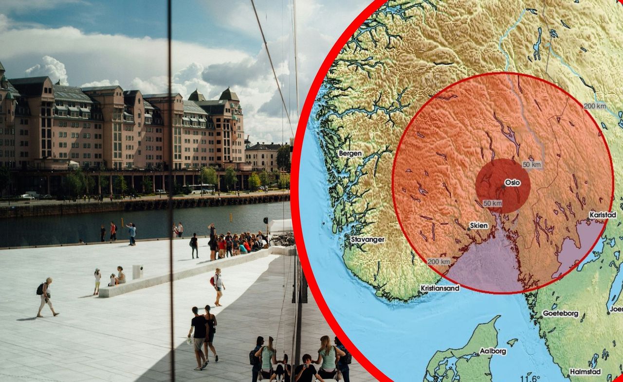 Trzęsienie ziemi w Norwegii. Epicentrum w okolicy Oslo