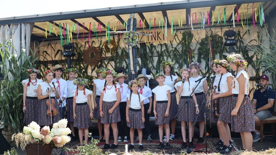 Impreza odbyła się na placu przy Wiejskim Domem Kultury w Świnkowie