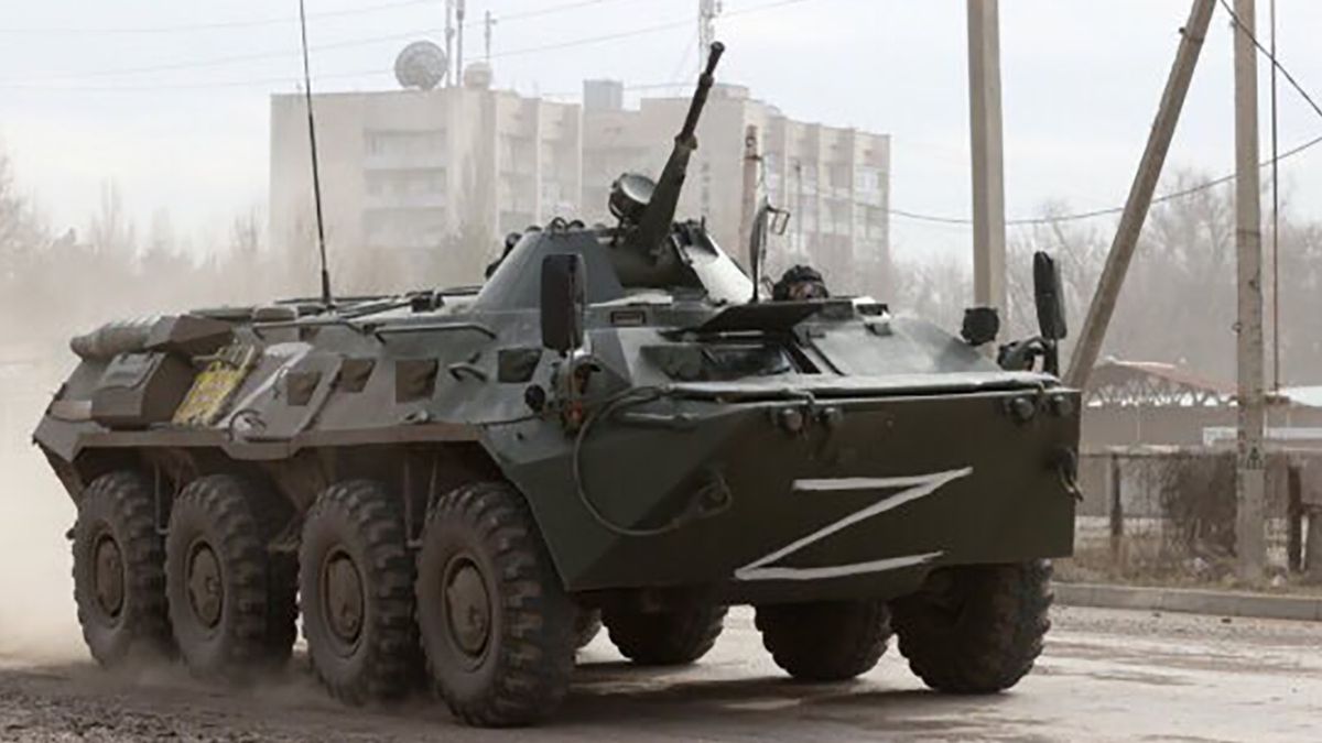 "Z" stało się symbolem rosyjskiej agresji militarnej na Ukrainę