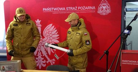 Ostróda: Wmurowano akt erekcyjny na budowie nowej siedziby Komendy Powiatowej PSP