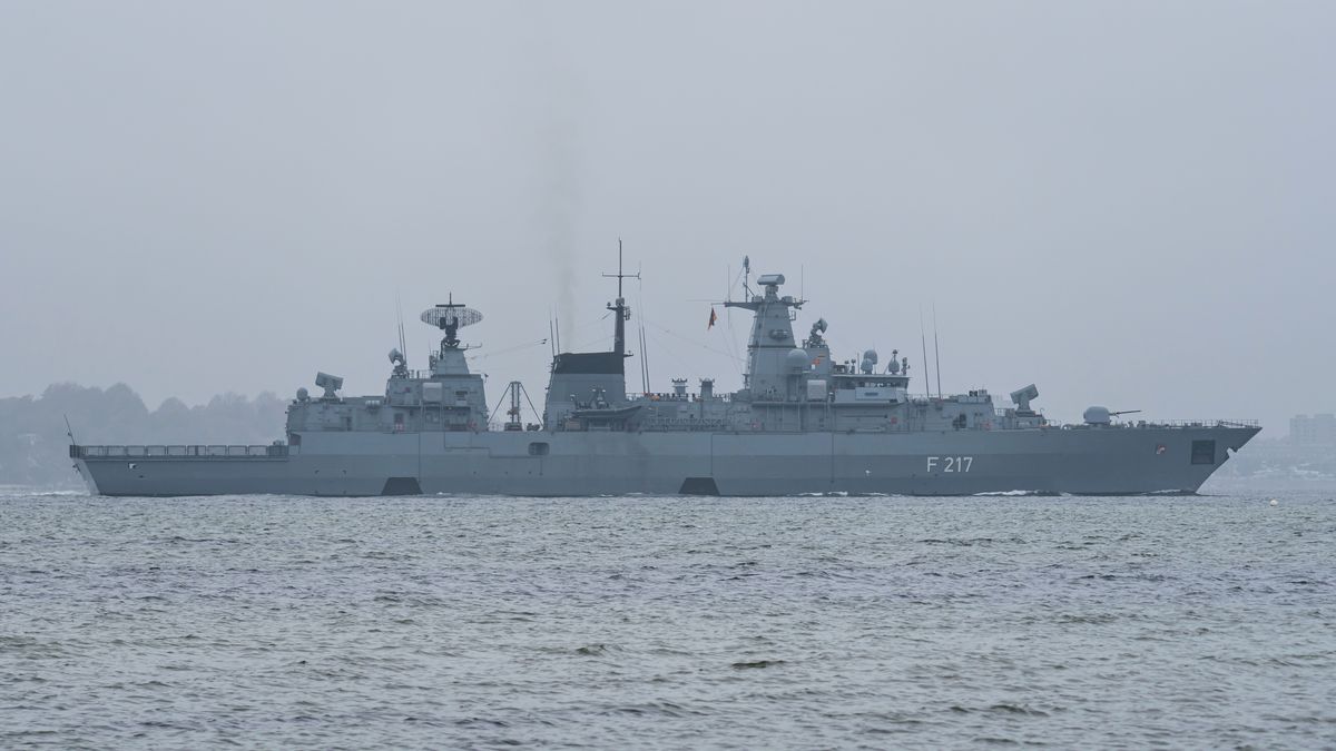 Fregata marynarki wojennej Niemiec F217 Bayern 