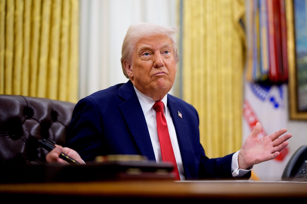 Donald Trump nałożył cła na wiele krajów.