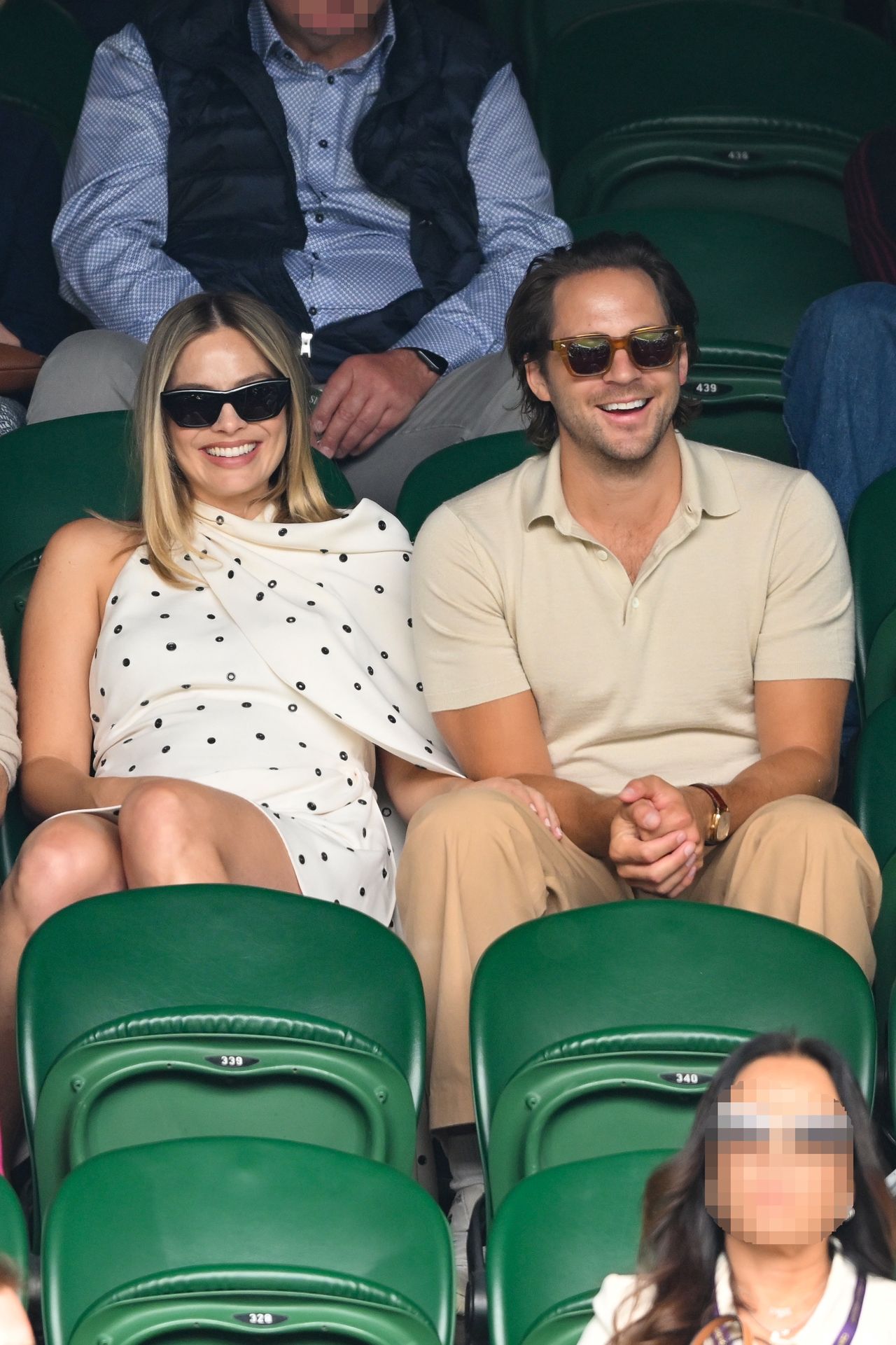 Margot Robbie and Tom Ackerley