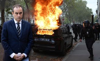 Dantejskie sceny we Francji. 1200 osób zatrzymanych, mnóstwo rannych