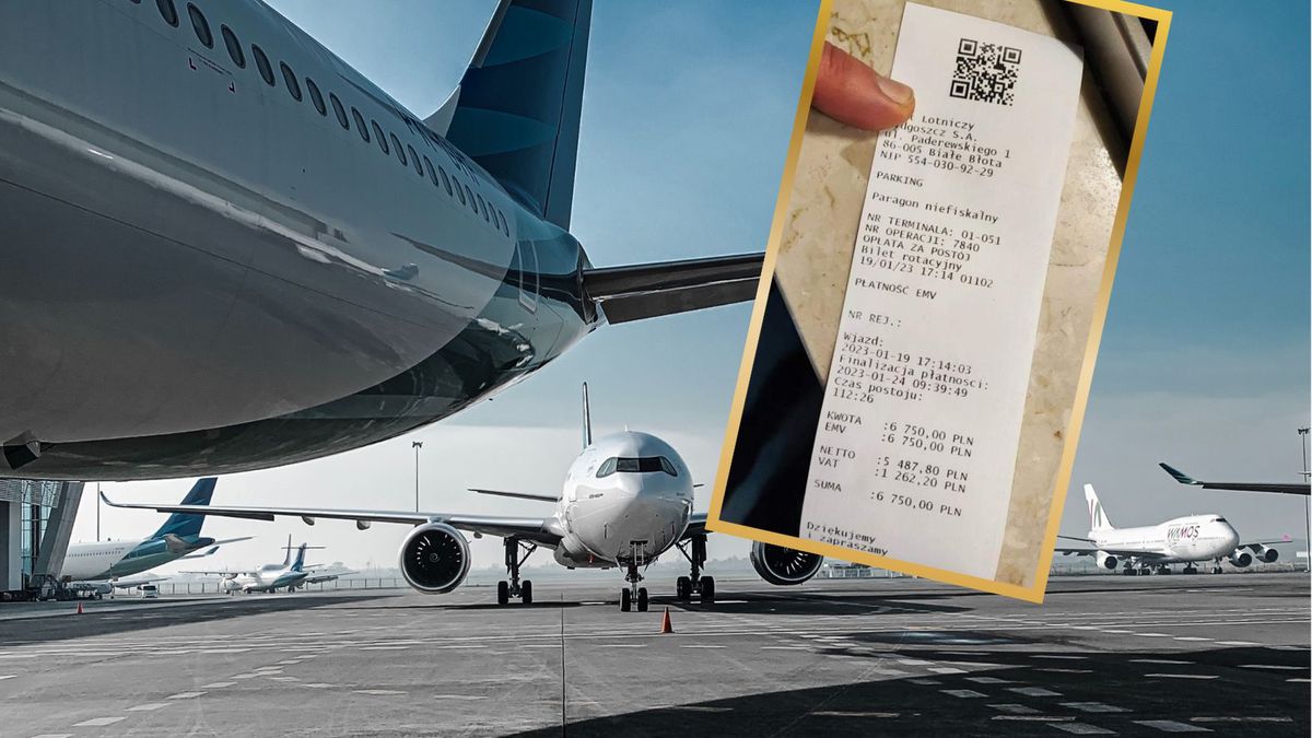 Zostawił samochód na lotniskowym parkingu. Kwota zwala z nóg