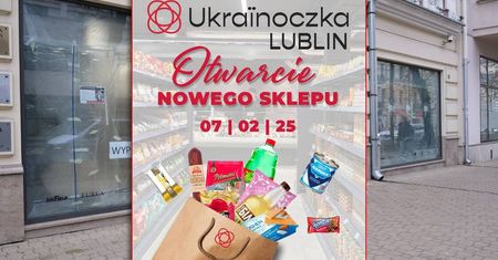 Ukrainoczka otwiera swój pierwszy sklep w Lublinie. Wiemy, kiedy klienci zrobią tam zakupy