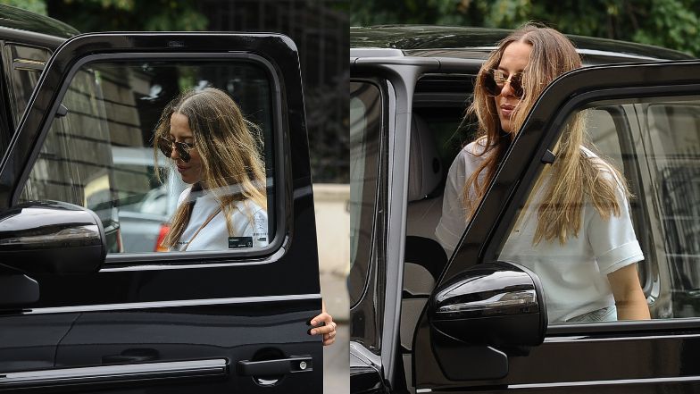 Ewa Chodakowska maszeruje do auta za milion