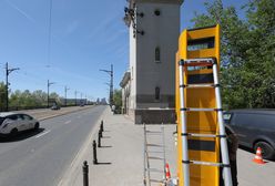 Warszawa. Trwa kontrola na moście Poniatowskiego. Przyjrzą się fotoradarom
