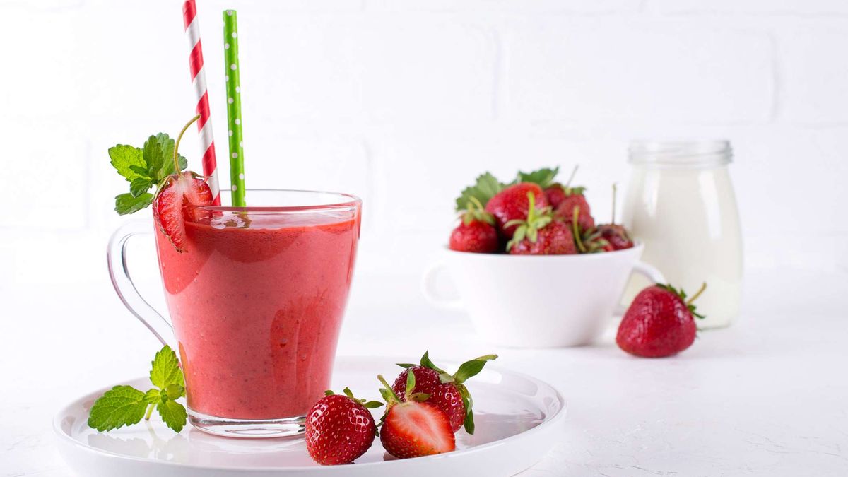 Smoothie truskawkowe
