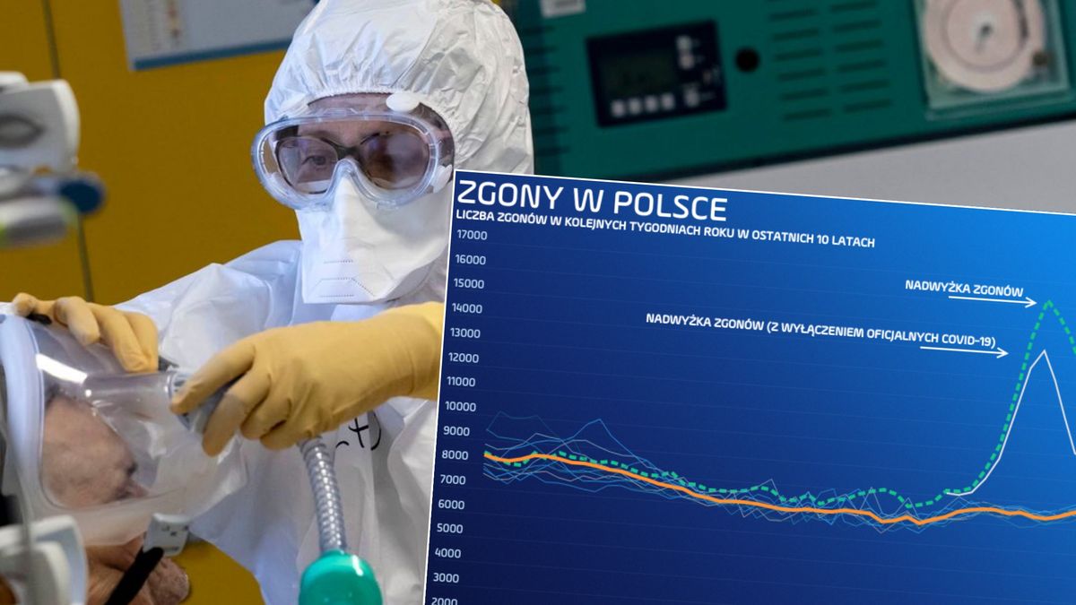 Epidemia zabija tysiące Polaków tygodniowo