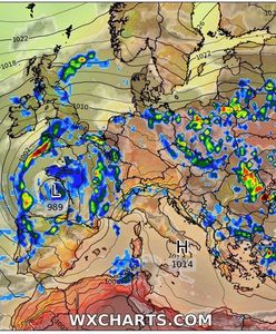 Pogoda. Burze i gradobicia - ostrzeżenia IMGW. Setki akcji strażaków