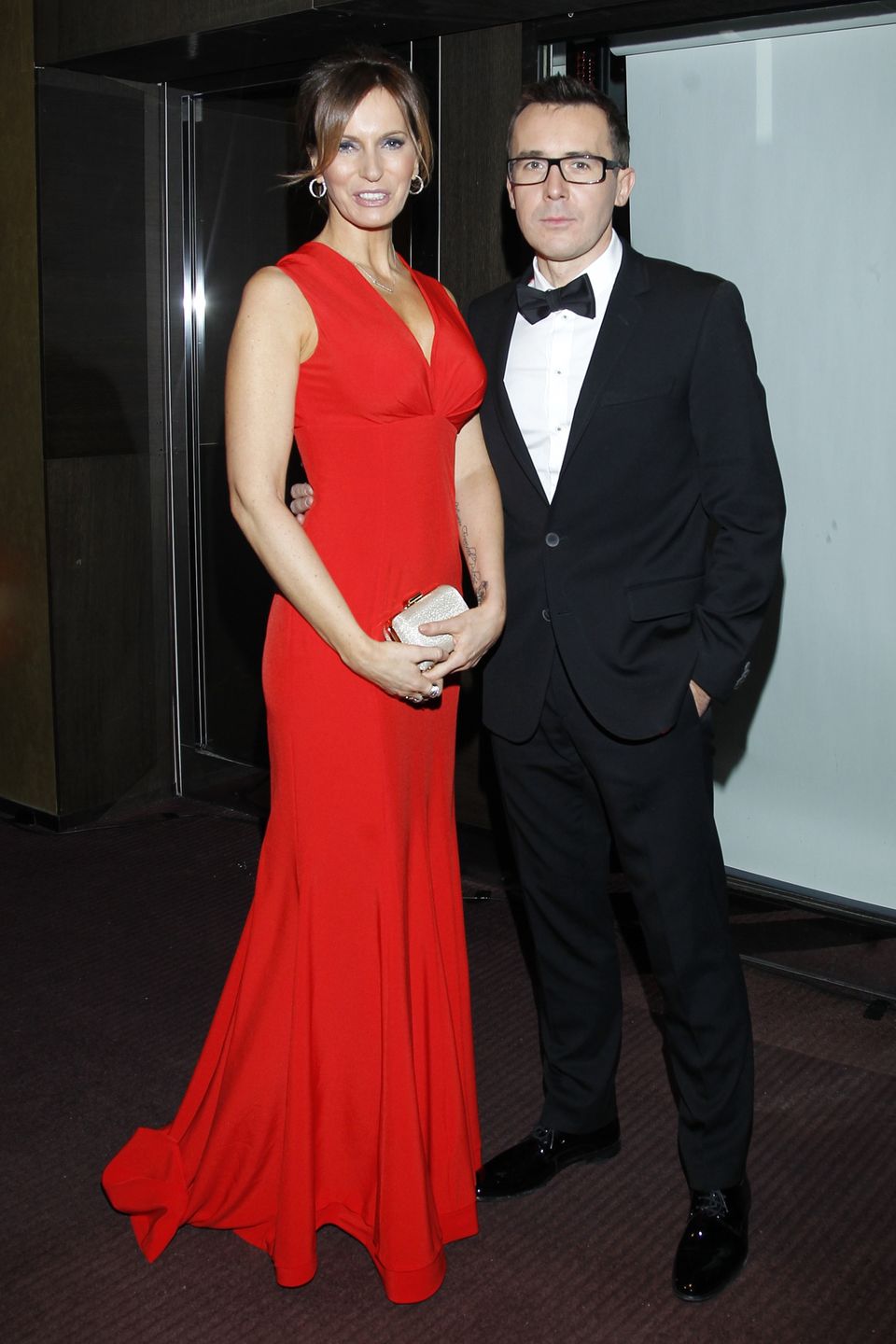 Paulina Smaszcz i Maciej Kurzajewski w 2014 roku