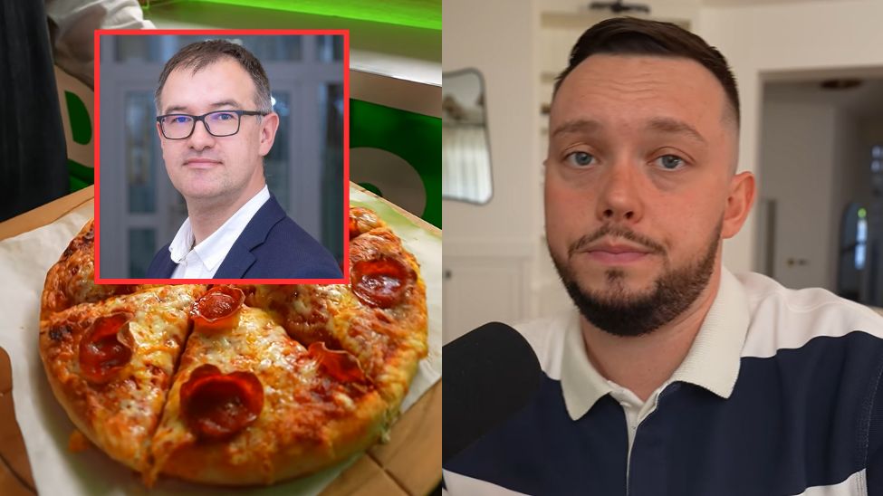 Lekarz Łukasz Balwicki o pizzy Książula