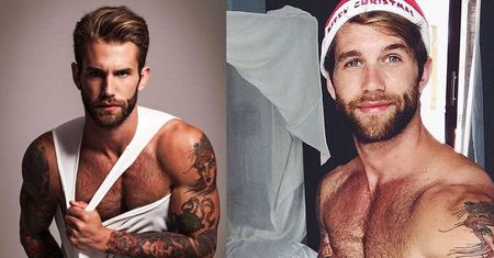 "Ciacho Tygodnia": Wytatuowany gwiazdor Instagrama Andre Hamann (ZDJĘCIA)