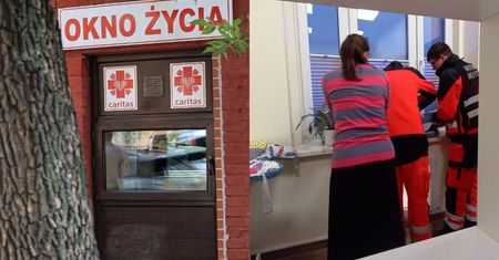 Noworodek w oknie życia w Koszalinie