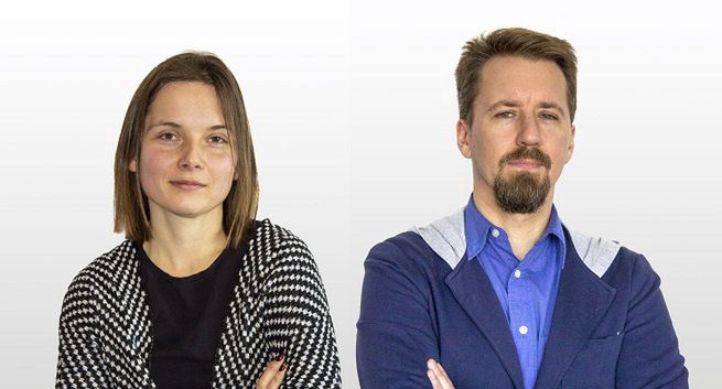 Małgorzata Głódź-Adamkiewicz i Michał Łazowski w Noise PR