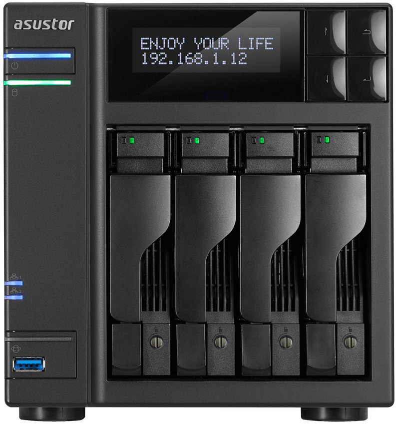 Asustor AS6404T: nowoczesny NAS na 40 TB danych z Intelem Apollo Lake 2