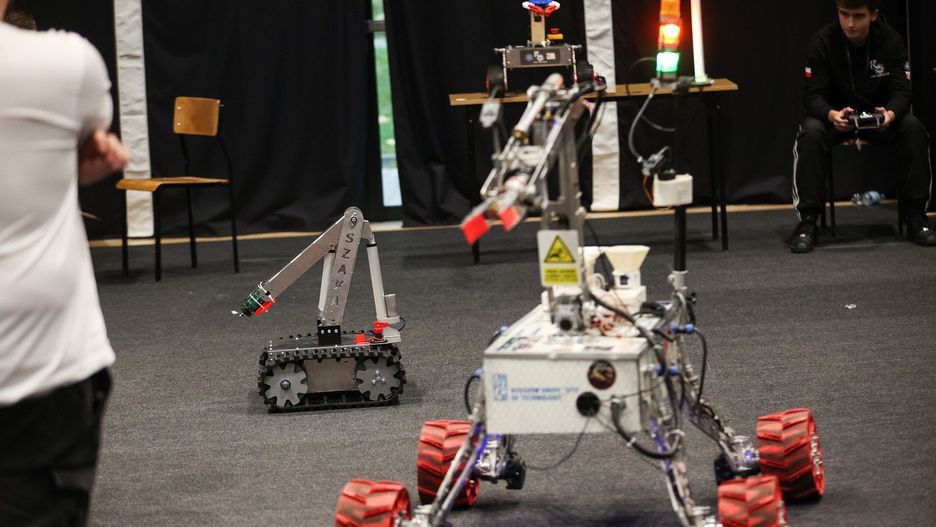 Festiwal ROBOCOMP 2025 na AGH w Krakowie.
