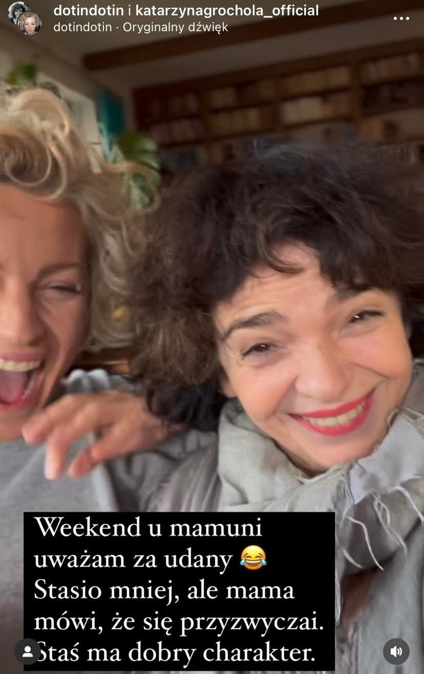 Dorota Szelągowska i Katarzyna Grochola