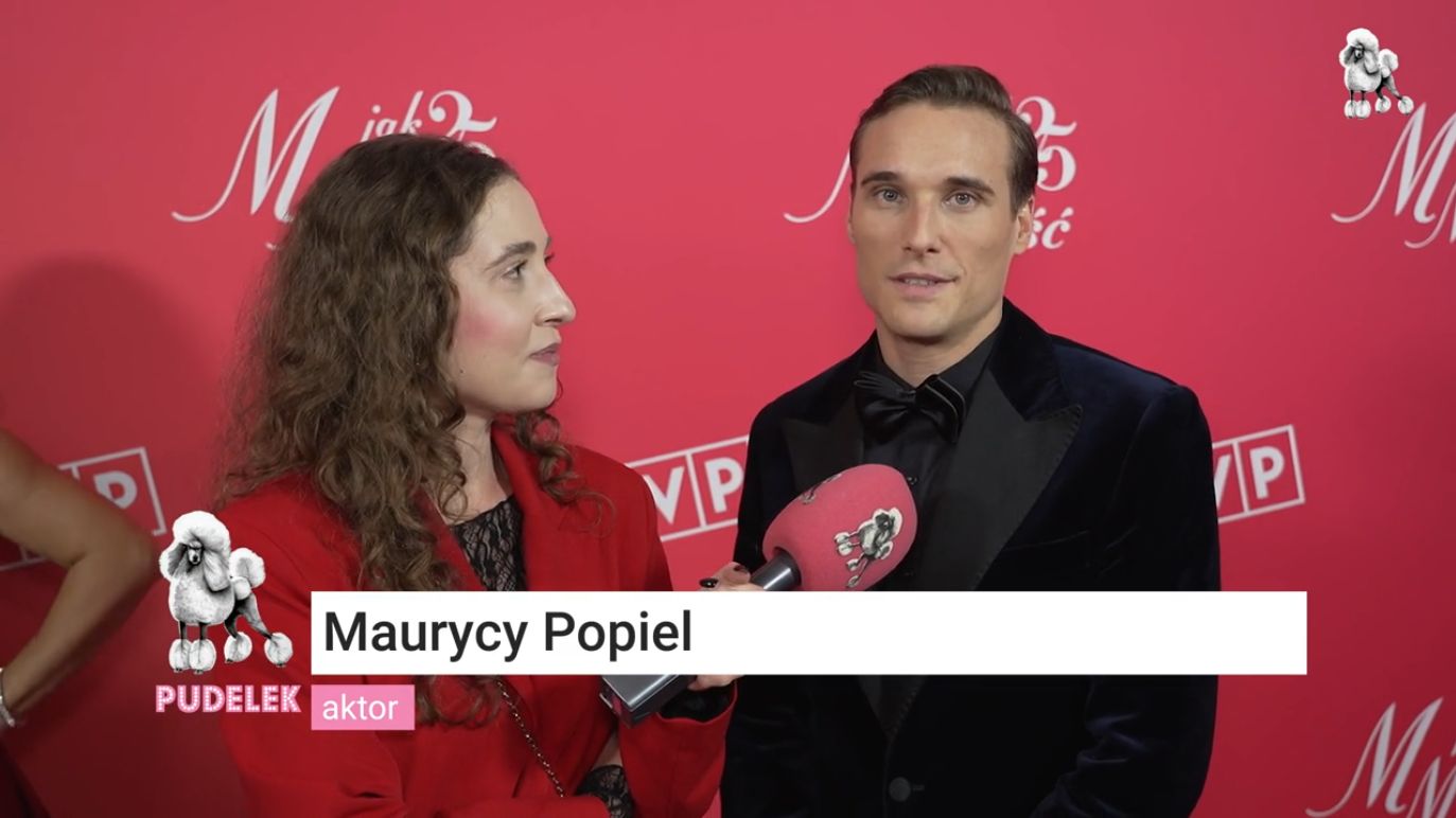 Maurycy Popiel w rozmowie z Pudelkiem