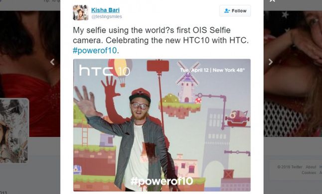 Zapowiedź aparatu do selfie z OIS w HTC 10