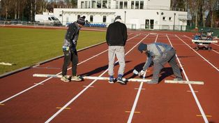 Modernizacja bieżni przy ZS nr 6 w Szczecinku na finiszu