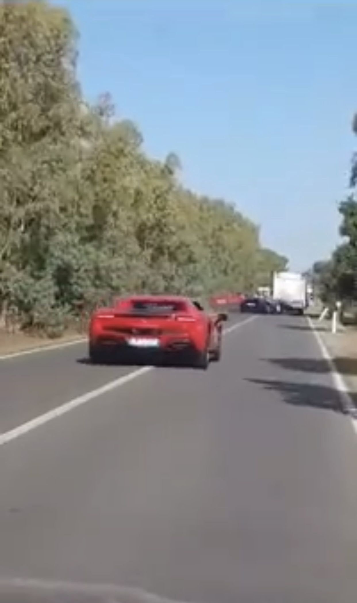 car accident in Sardinia