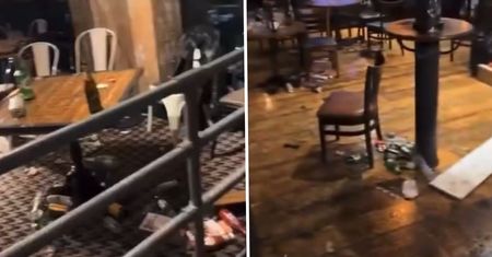 Obraz nędzy i rozpaczy. Anglicy zdemolowali pub