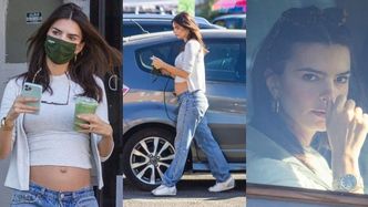 Wystrojona w krótki top Emily Ratajkowski z dumą eksponuje ciążowy brzuch, spacerując po Los Angeles (ZDJĘCIA)